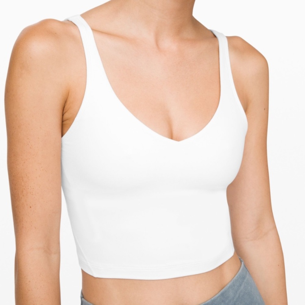 ‼️SOLD‼️Lululemon align white tank